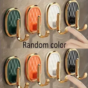 Sticky U Shaped Hooks, No Drilling Required, Wall Mounted, Perfect for Kitchen & Bathroom, Key Holder, Clothing, Towels, Self Adhesive Hooks