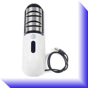 Afilador de Cuchillos Electrico 7.5x2.2-inch electric knife sharpener with high-speed grinding wheels for long service life and USB charging port