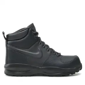 YouthGrade School Nike Manoa LTR Dk Smoke Gry/Blk (BQ5372 002) (GS)