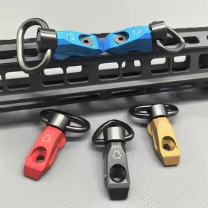 High-Quality Metal Quick Release Buckle QD Sling Swivel Multi-Use Single/Double Point Strap Clip for Outdoor, Camera, Bags & MOLLE