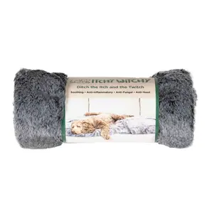 Essential Oil Blanket Medium 30x40 - FIR Infrared Ceramic Therapy - Stress & Pain Relief - Chocolate Truffle