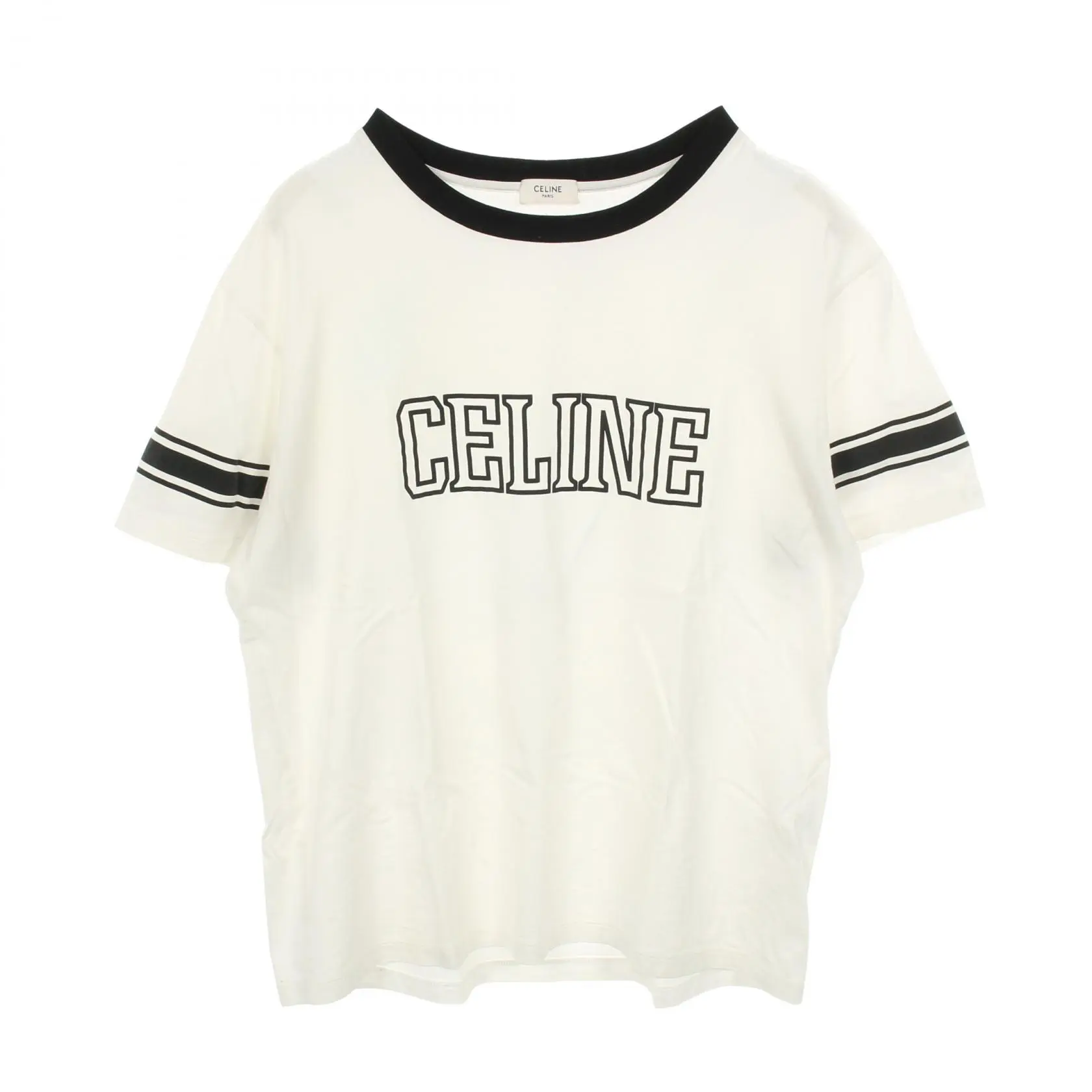 Pre-owned Celine Cotton Small Leather Goods T Shirt