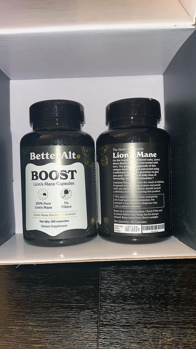 Item: Pack of 2 | Lions Mane Mushroom Capsules