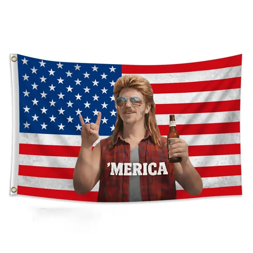 Funny American Flag, Patriotic Truck Design, Garage and Mud Flag, Indoor Wall Decor, Boys Dorm, Bedroom, Living Room, Men's Flag, Hanging Wall Decor, Hanging Wall Art