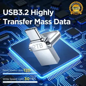 2026 Flash Drive Metal High-Speed Wireless Bluetooth Transmitter USB 16TB 2TB Car Stereo Music Audio Receiver Bluetooth Adapter