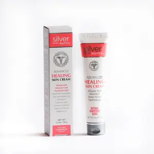 Silver Biotics Advanced Healing Skin Cream – Natural Grapefruit | 1.2 oz