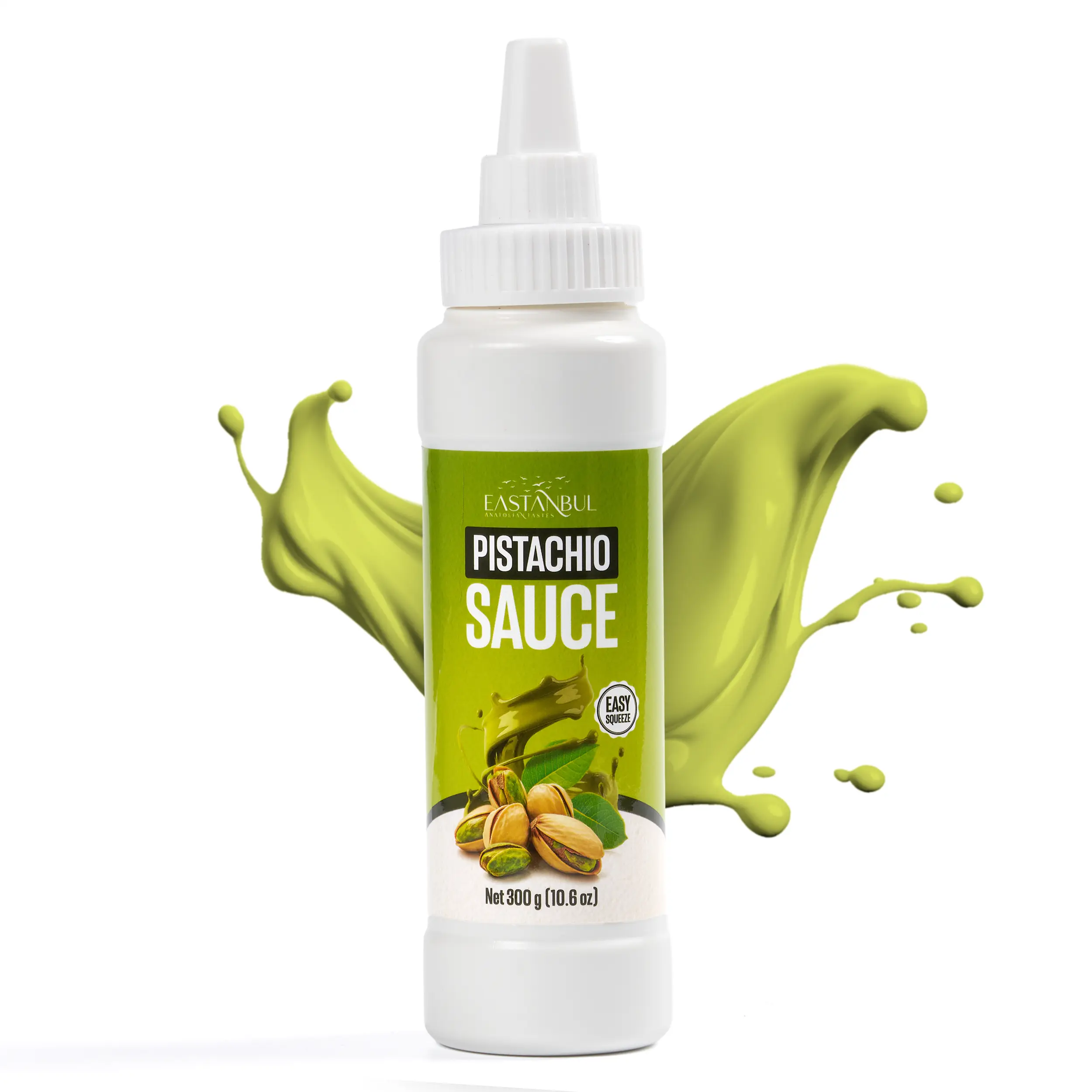 Eastanbul Pistachio Sauce Toppings, Pistachio Drizzle for Desserts, 10.6oz