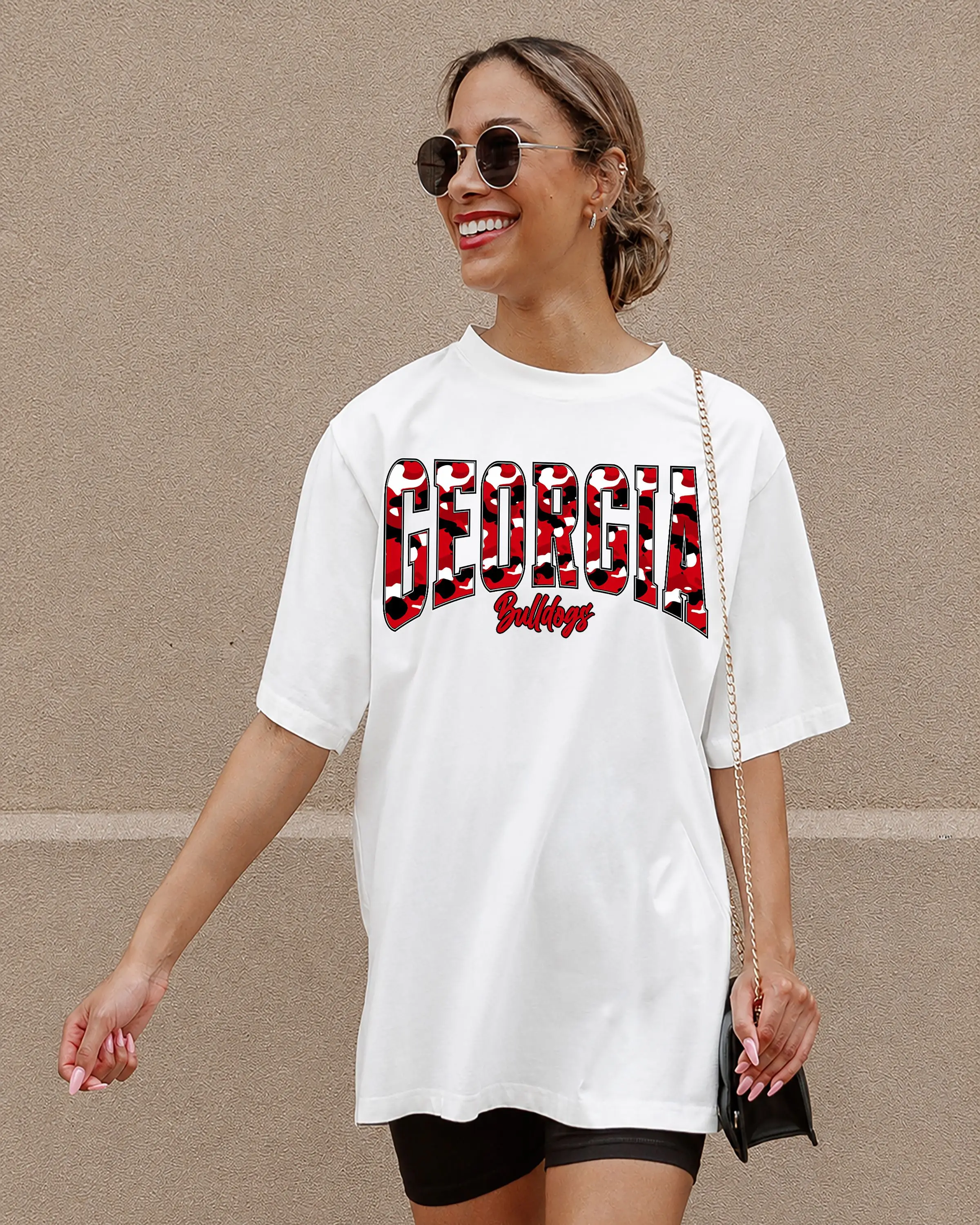 Georgia College Football Comfort Colors T-Shirt, Vintage Red and Black Game Day Graphic Tee, Retro Southern Campus Fan Shirt