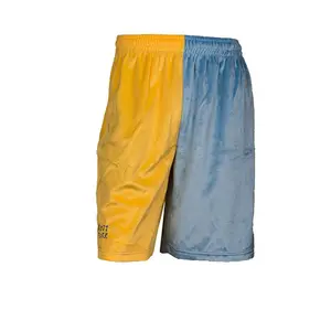 LIGHT BLUE / YELLOW - Shorts
