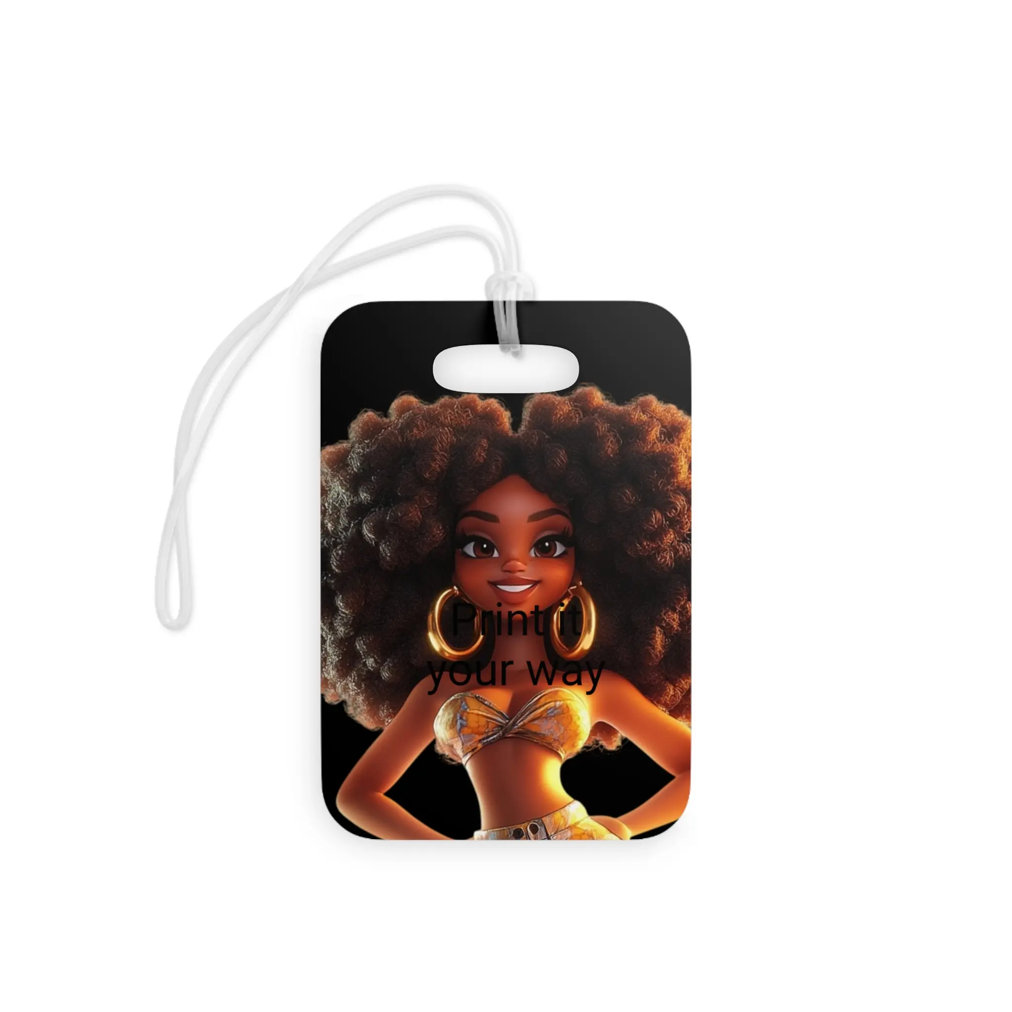 Chic Personalized Luggage Tags | Travel Essentials for Her, Unique Gift Idea, Custom Prints, Vacation Accessories, Airport Tags