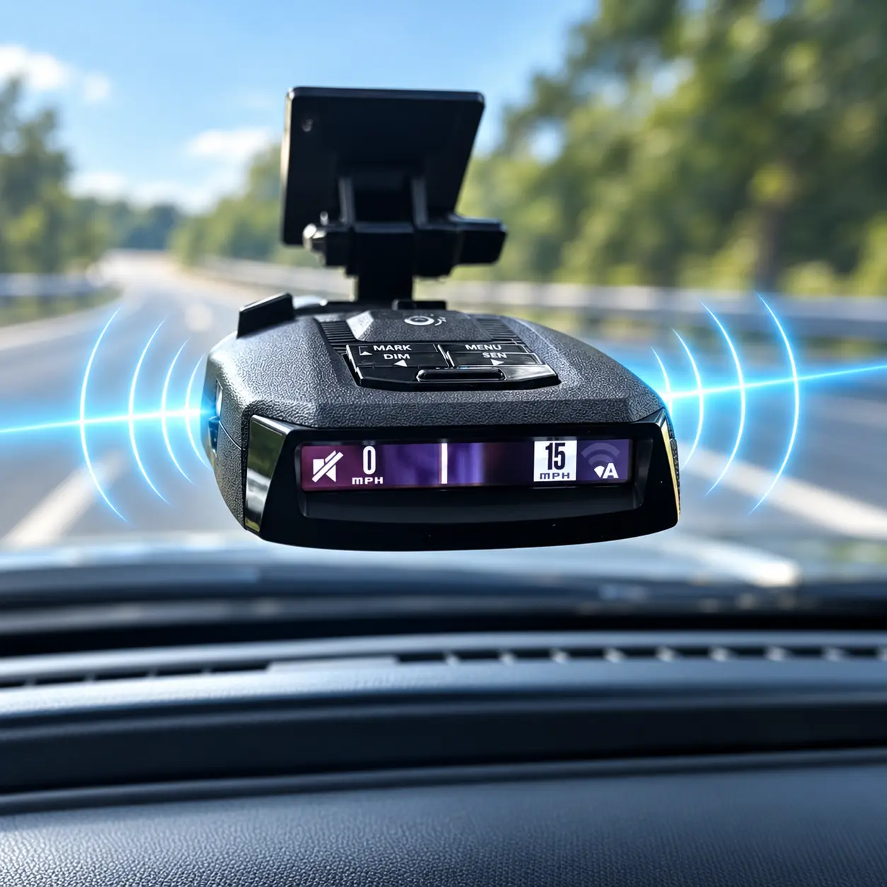 Cobra RAD 490i Laser Radar Detector – Drive Smarter with Long Range Detection, Apple CarPlay & Android Auto Compatible, Bluetooth, Latest Model