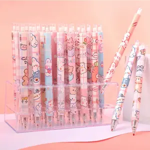【No.3】:Black Gel Pens Cute Cartoon Smooth High Quality
