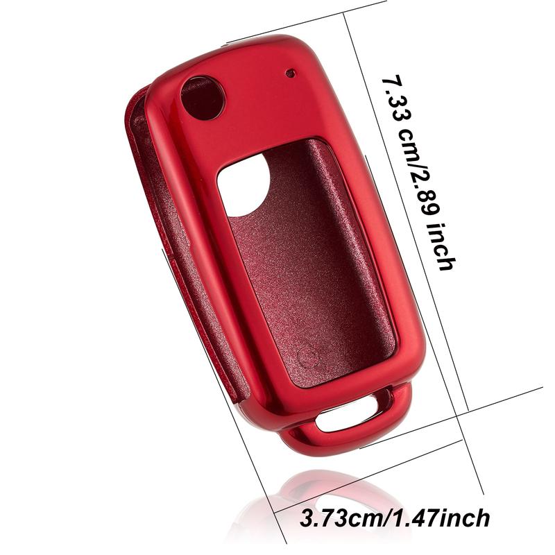 ABS Car Key Case Cover Car Key Protector For Volkswagen VW Polo Golf Passat Tiguan Beetle Caddy T5 Up Eos Skoda Octavia
