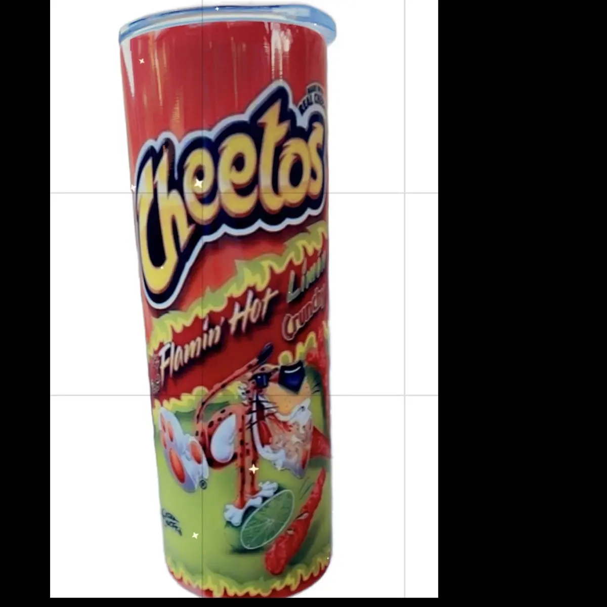 Hot Cheetos 20 ounce tumbler