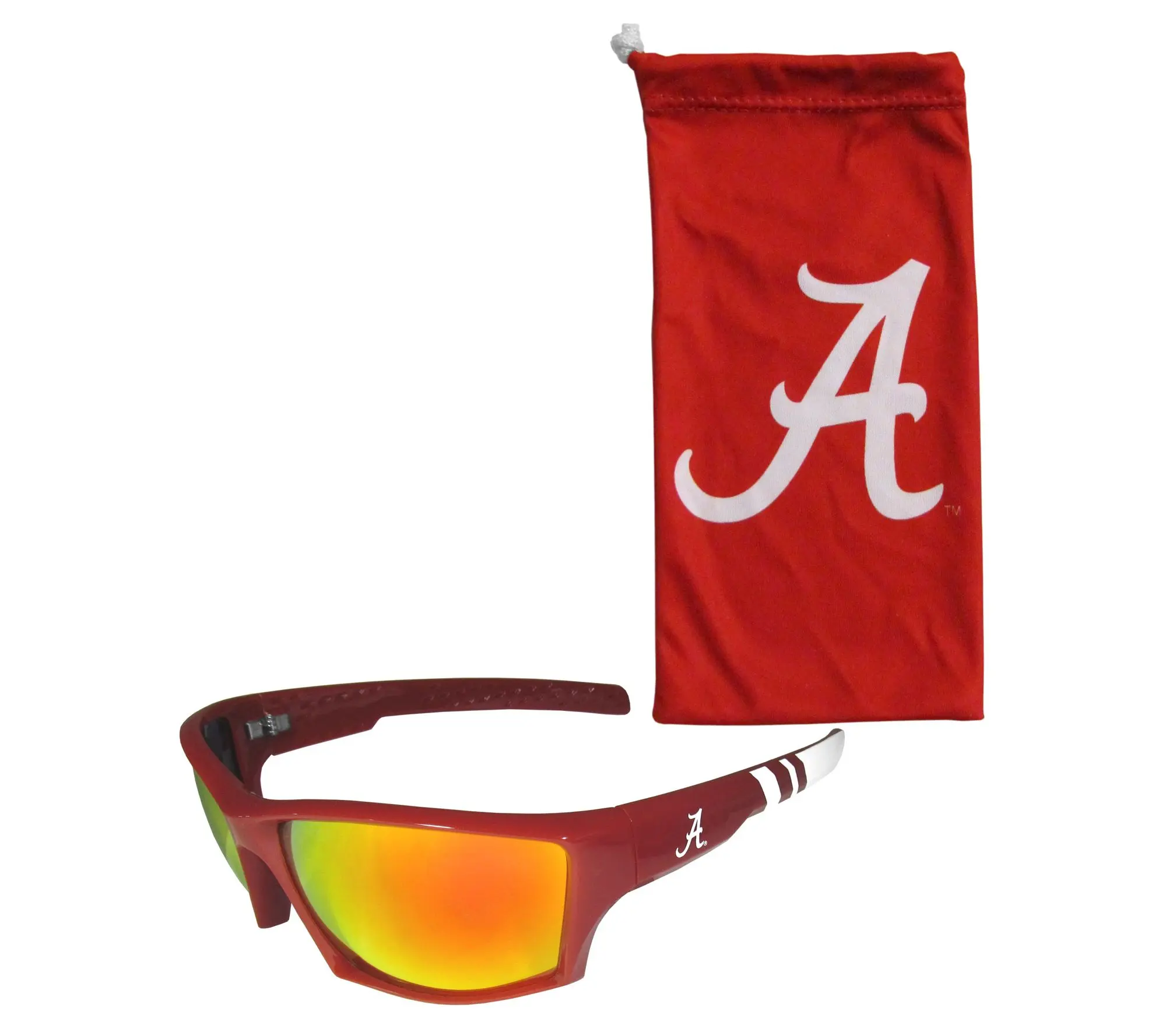 Siskiyou Sports College Edge Wrap Sunglass and Bag Set