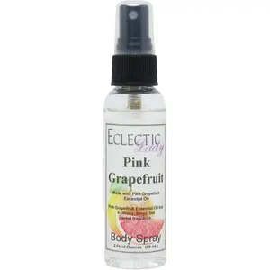 Pink Grapefruit Essential Oil Body Spray, Hydrating Body Mist for Daily Use