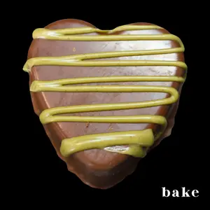 Dubai Chocolate Heart