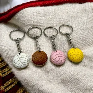 Pan Dulce Concha Keychains