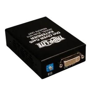 Tripp Lite TRL-B140-101X DVI Over Cat5 Active Extender Kit, Tech Accessories with Cable, Local Transmitter and Remote Receiver for Hardware Tools