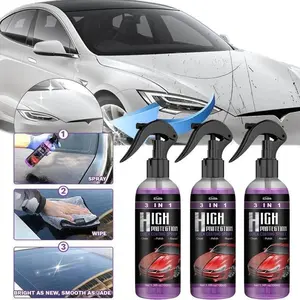 Instant Nano Coating Spray for Car Paint Gloss and UV Shield Ceramic Car Coating and Decontamination Wax polish spray