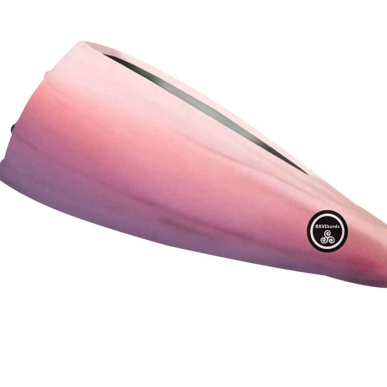 RAVEbandz The Pro - Wide Stretch Headband (Sunset)
