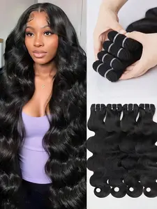 16A Raw Bundles Human Hair Body Wave, 1 Bundles Body Wave Bundles Human Hair, Triple Lifespan Virgin Remy Hair