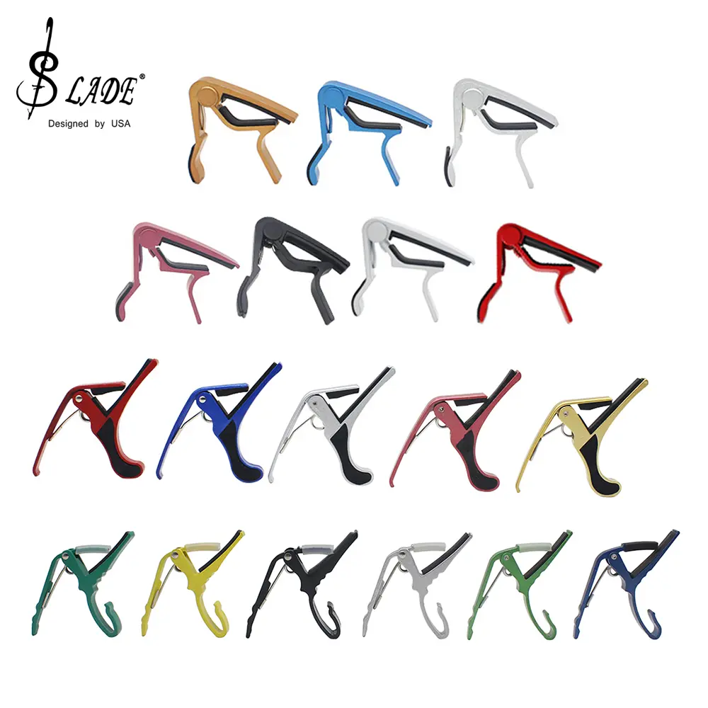 SLADE Universal Guitar Capo Clamp Key Aluminium Alloy Metal Capo For Acoustic Classic Electric Guitar Ukulele Parts & Accessory