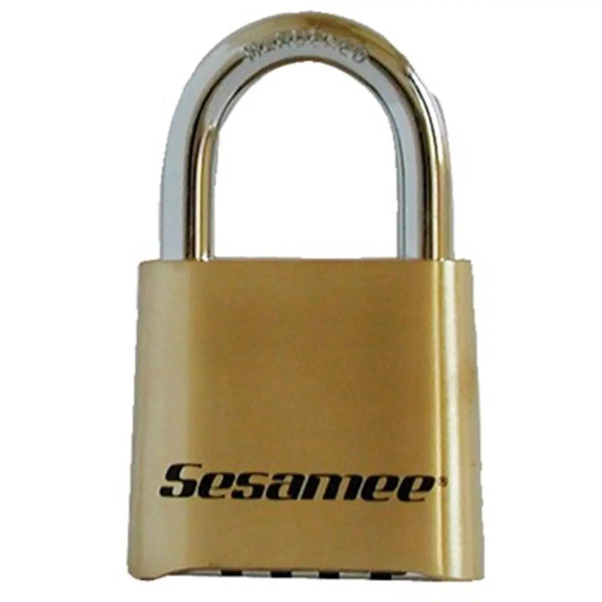 212 MAIN Corbin Sesame Combination Lock - Chrome-Plated, Double-Locking, Solid Brass Motorcycle Security Accessory (CCL 197-436), Double Locking Shackle