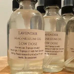 Lavender magnesium spray