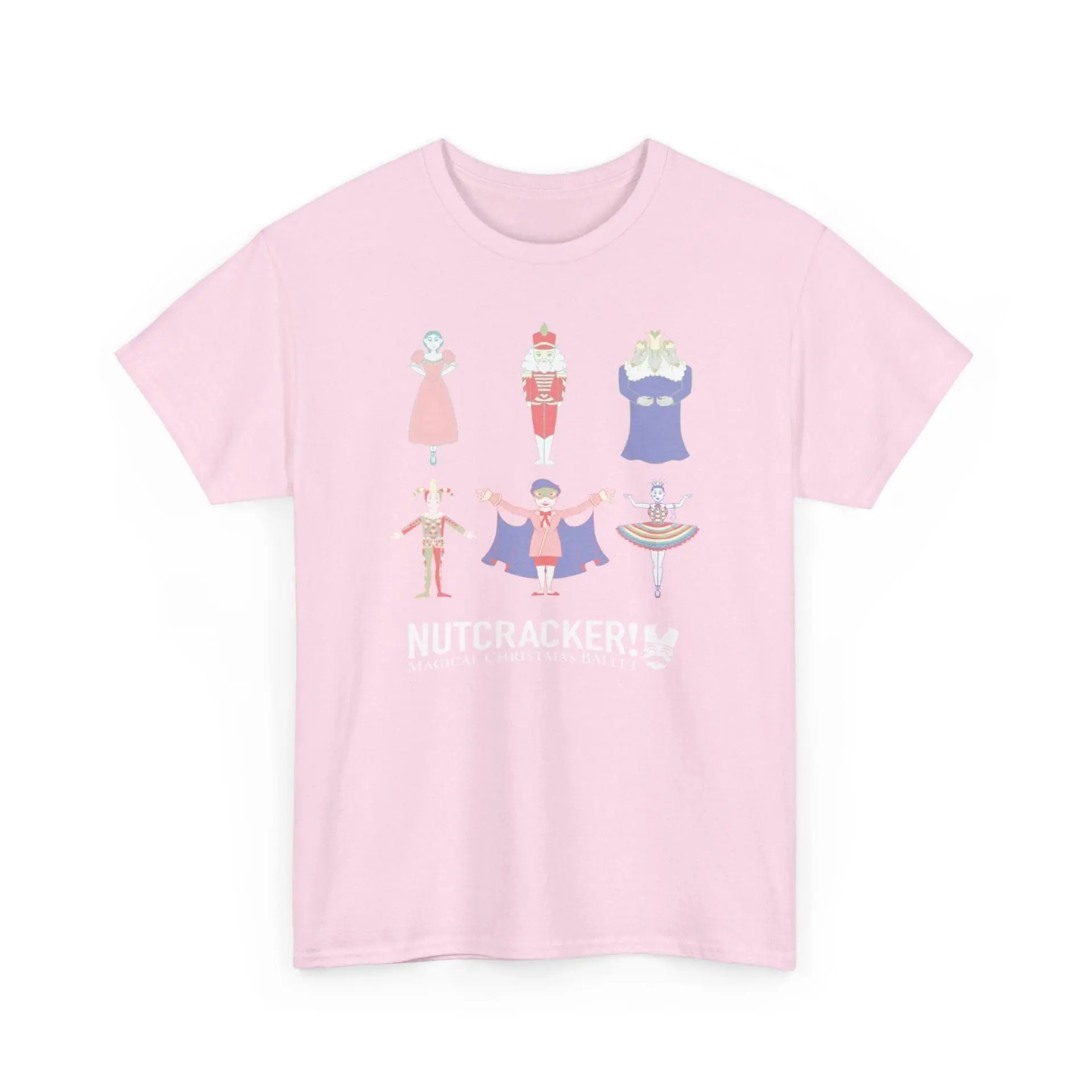 Nutcracker! Magical Christmas Ballet T-Shirt (Pink)