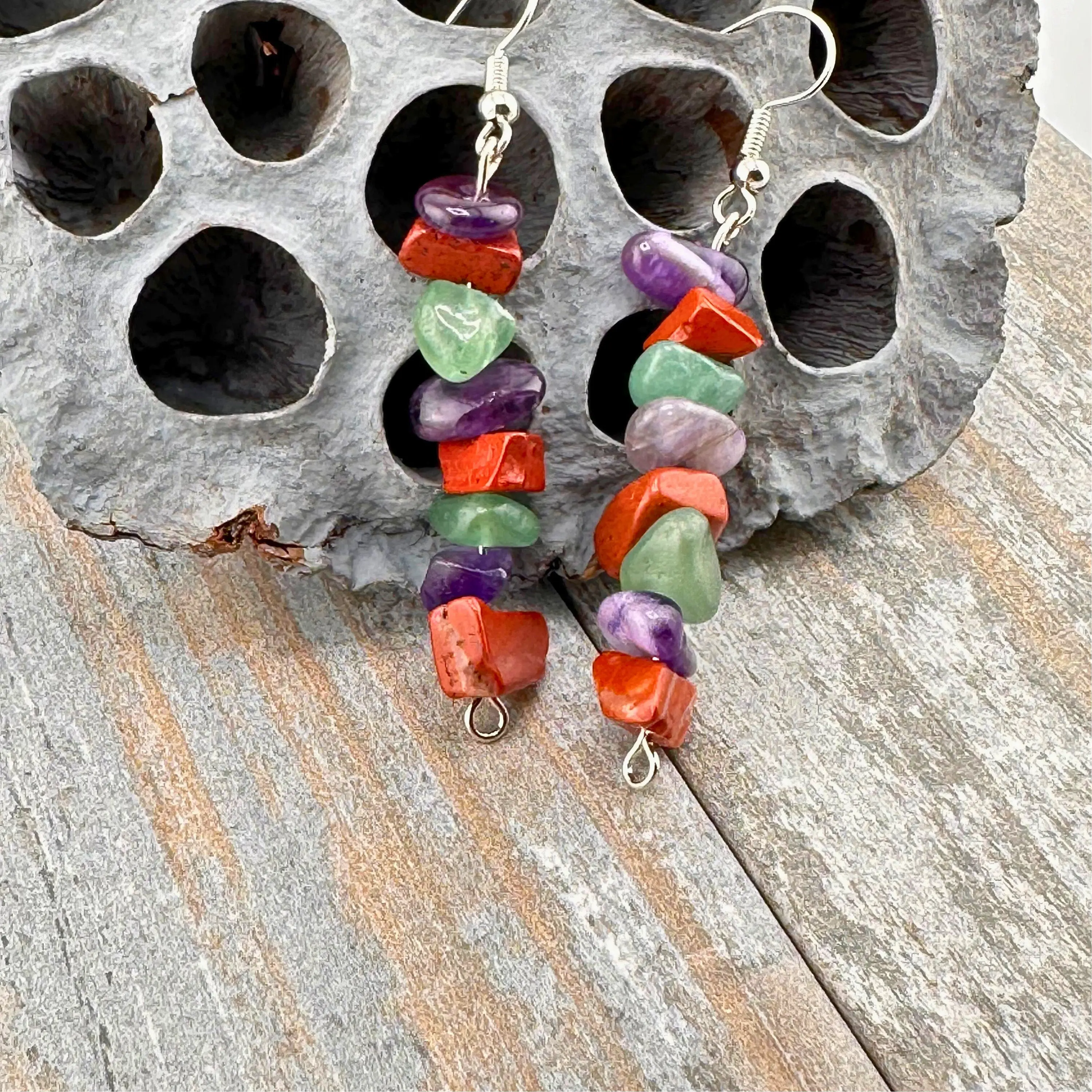Amethyst Earrings Custom to your likes and desires.