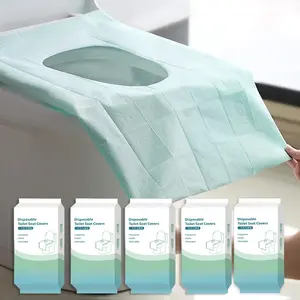 Toilet Seat Covers Disposable 16x24 Inch XL Portable Toilet Liners Travel Seat Cover for Outdoors,Hotel, Hospital, Travel, Public Toilet Seat Cover