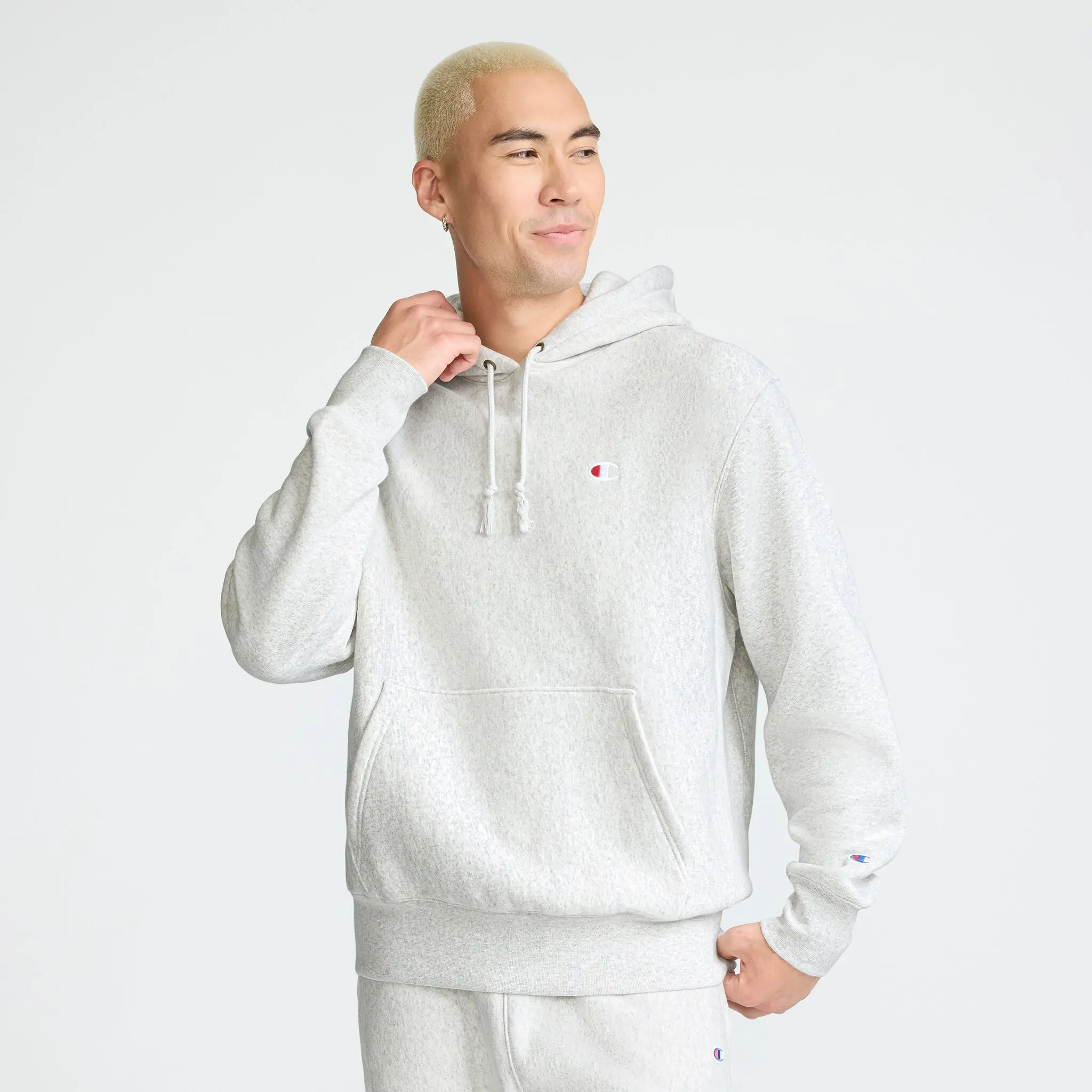 Champion Reverse Weave Small C Hooded Sweatshirt