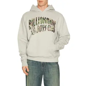 Billionaire Boys Club Camo Hoodie in Heather Grey