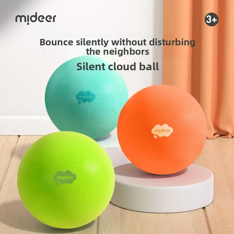 Silent Pat Ball, Indoor & Outdoor Toy for Kids, Training Ball for Kindergarten, Silent Sponge Ball