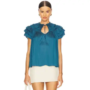 Ulla Johnson Elvie Top in Neptune