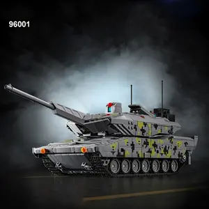 2235+ Piece Tank Vehicle Building Block Set Military Vehicle Tank Armored Car Locomotive Model Display Desktop Ornament Men's Collectible Gift Educational Building Block Gift Birthday, Thanksgiving, Christmas, Halloween, New Year Toy Gift Blocks Set