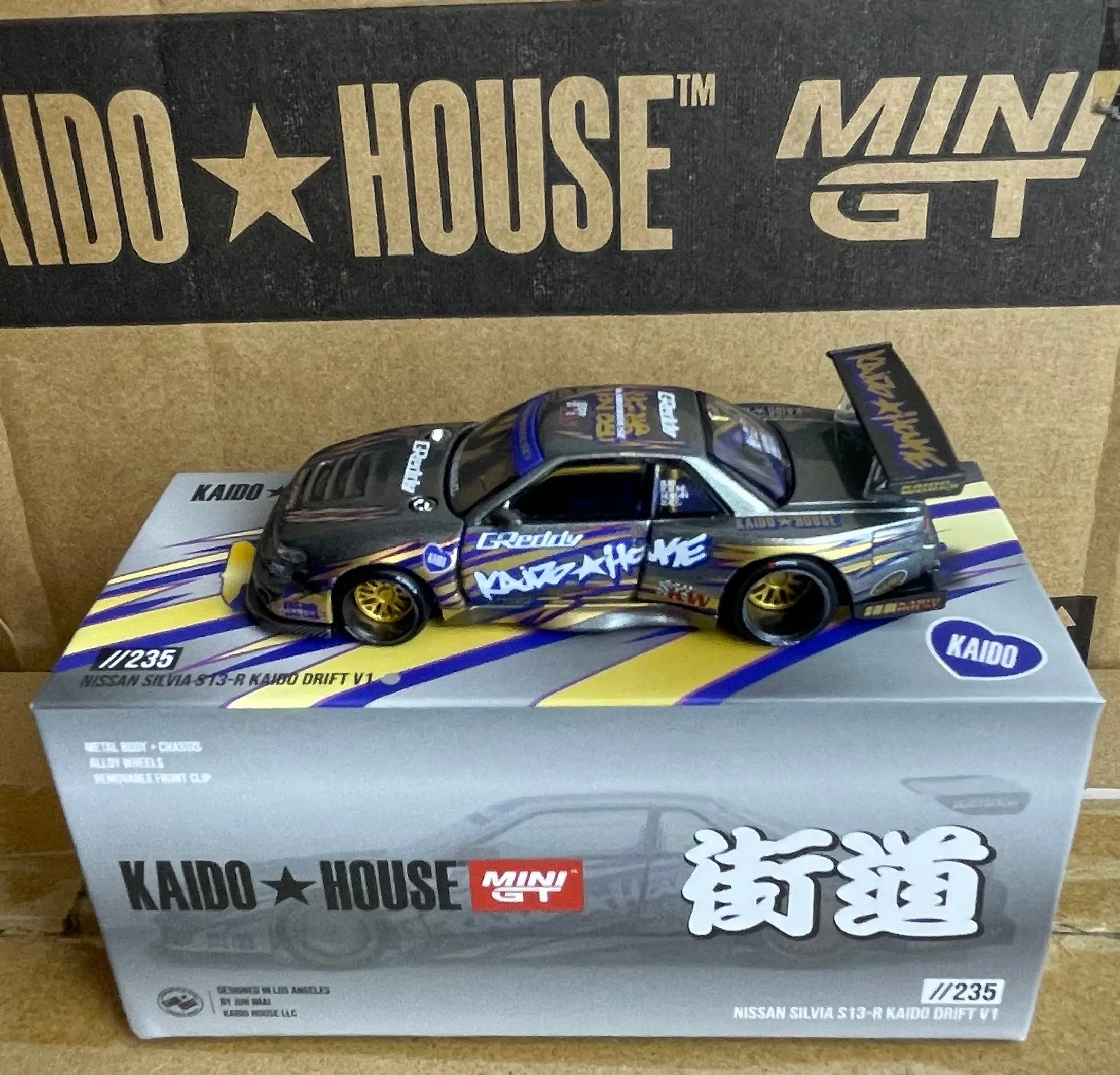 Kaido House 1:64 Nissan Silvia S13-R Kaido Drift V1