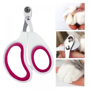 Cat Nail Clippers for Easy Grooming, Safe Cat and Kitten Nail Trimmer, Essential Pet Care Tool, Premium Quality Pet Supplies