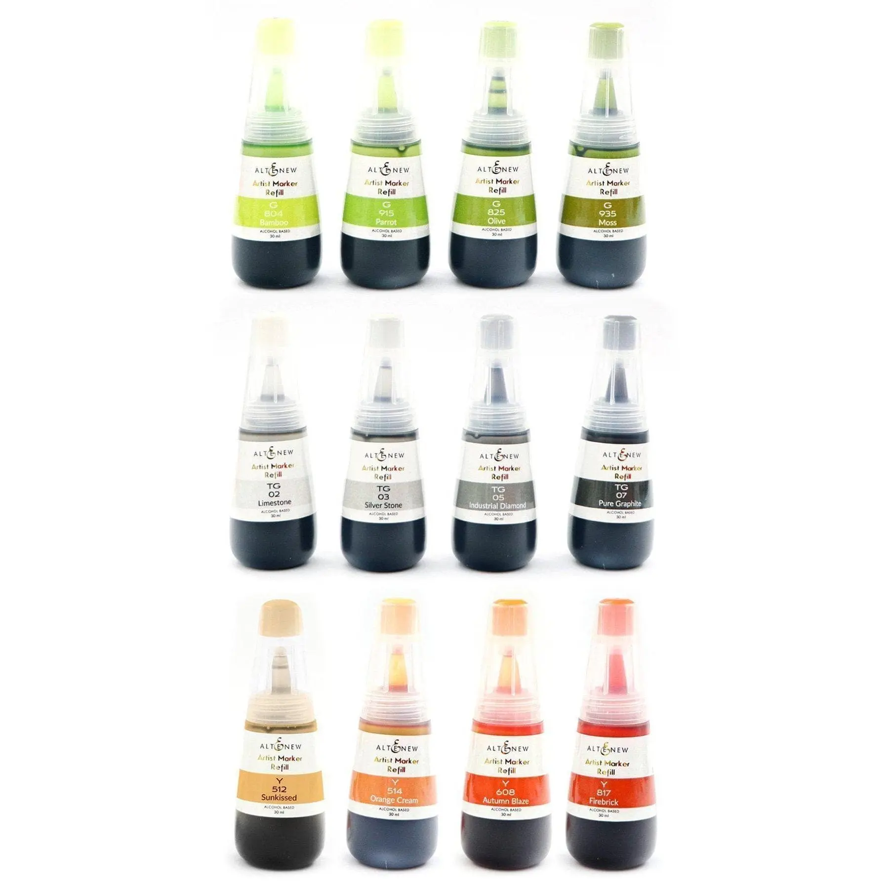 Tropical Garden 12 Artist Alcohol Ink Bundle