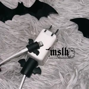 Bat-themed Phone Cable Accessories Fits Type C & USB-C for Secure Charging and Stylish Protection
