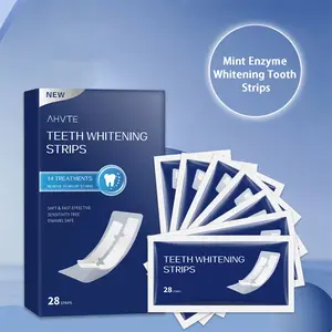 28 Pcs Teeth Whitening Strip Effective Dental Beauty Deep Stains Removal Patches for Home Use