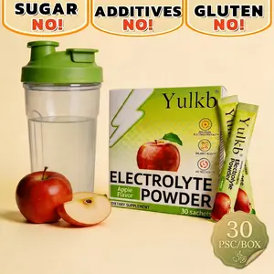 2-in-1 Hydration Multiplier[Hydration + Immunity-Apple, Strawberry, and Lemon Flavors]-ugar-Free Electrolyte Powder Drink-Convenient Single-Serving Sticks-Non-GMO, Gluten Free, Vegan,Zero Calorie,Vitamin & Mineral Electrolytes,1 Pack (30 Servings)