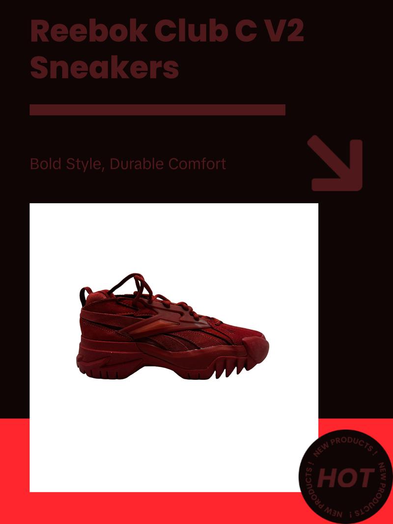 Reebok Club C V2 Cardi B Mars - Red