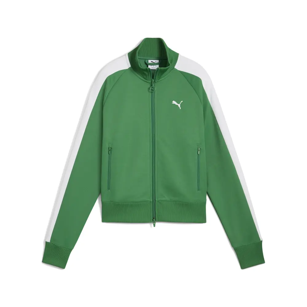 PUMA Womens T7 Always On Athletic Outerwear Casual - Green