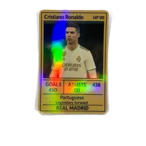 Cristiano Ronaldo Soccer Card -  Amazing Shiny Card