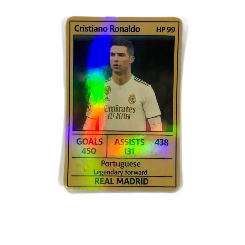 Cristiano Ronaldo Soccer Card -  Amazing Shiny Card