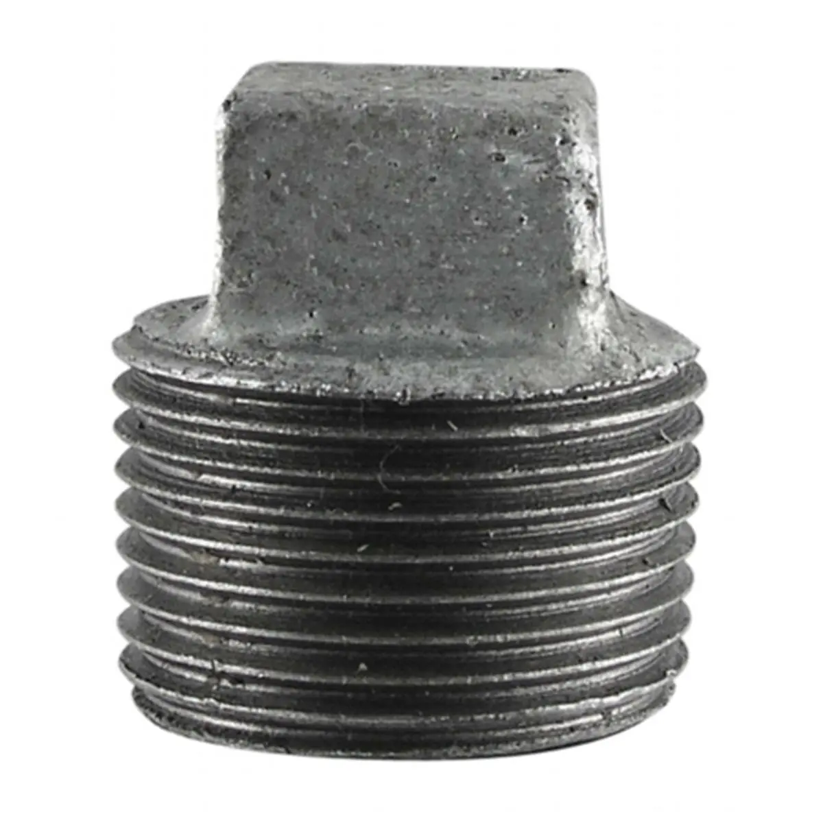 Ldr 1in. Galvanized Square Head Plugs