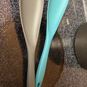 Pack of 2 Cooking Spoons for Non stick Cookware, Multifunction Spatula Spoon BPA-Free, One-Piece Design, Suitable for Scooping, Scraping, Serving and Mixing