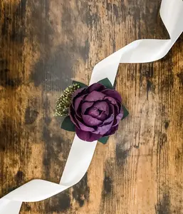 Purple Corsage